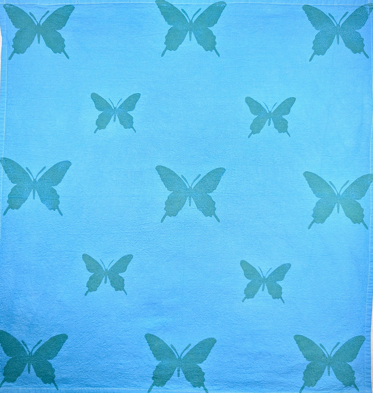 Block Printed Tea Towel