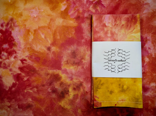 Snow dyed Napkin Set