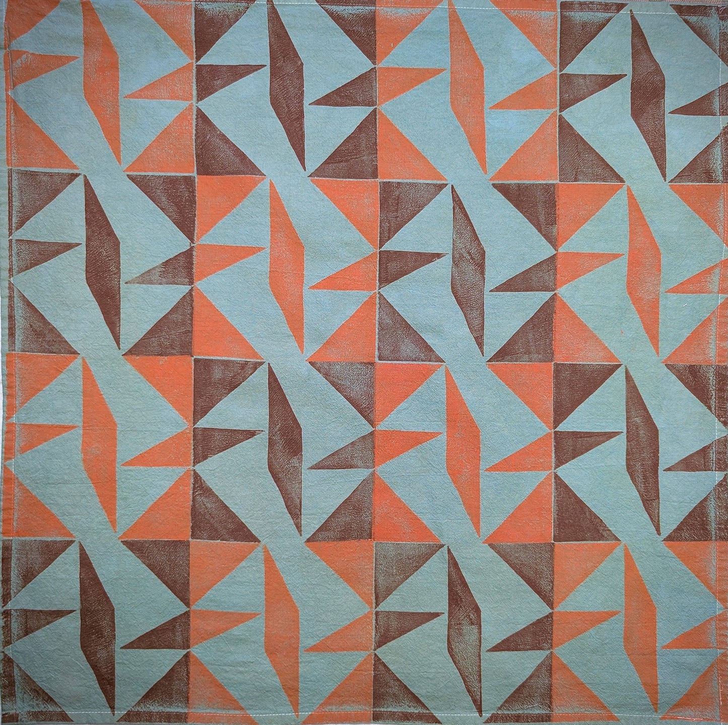 Block Printed Tea Towel